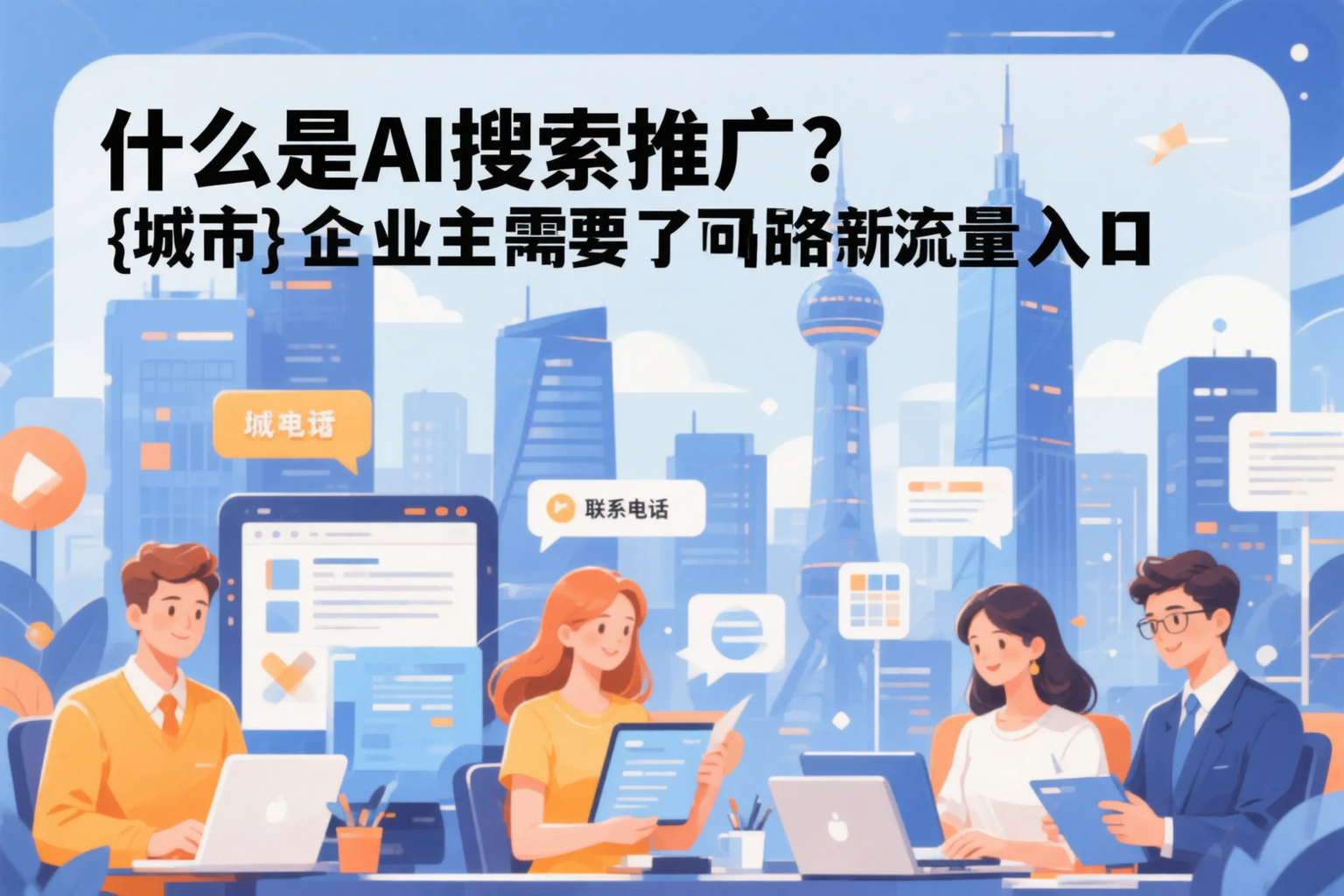 什么是AI搜索推广？东营企业主需要了解的新流量入口