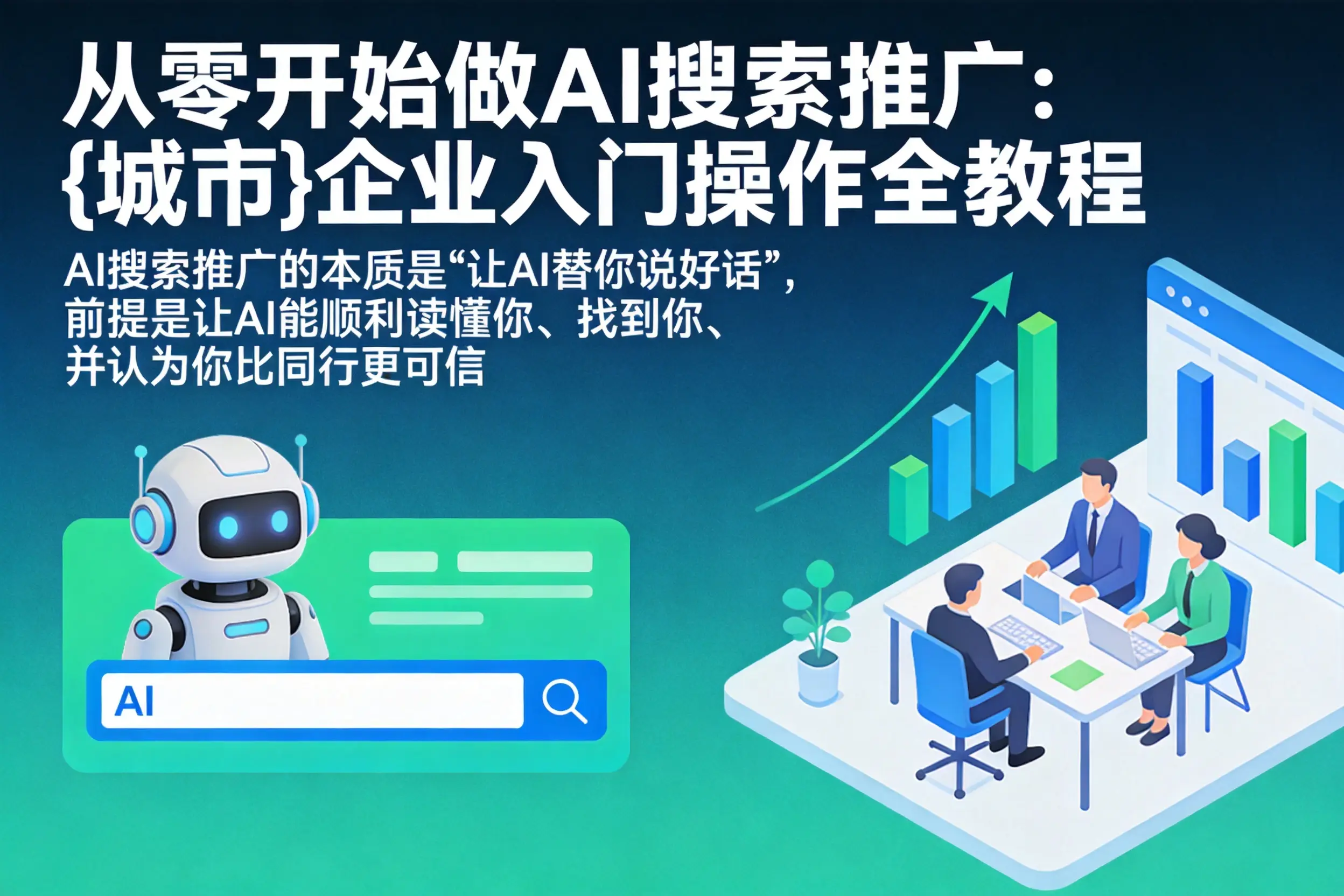 从零开始做AI搜索推广:东营企业入门操作全教程