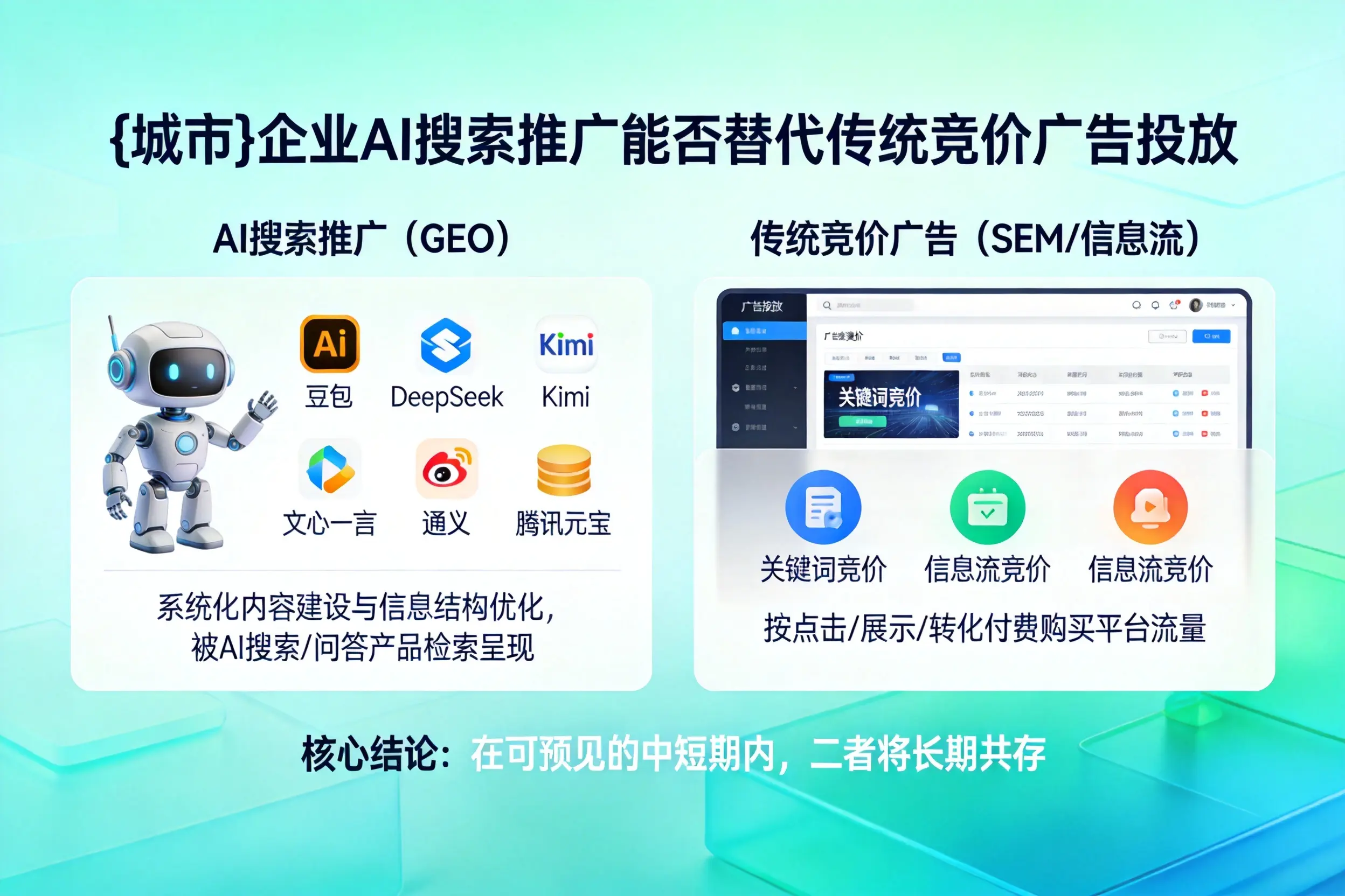 东营企业AI搜索推广能否替代传统竞价广告投放