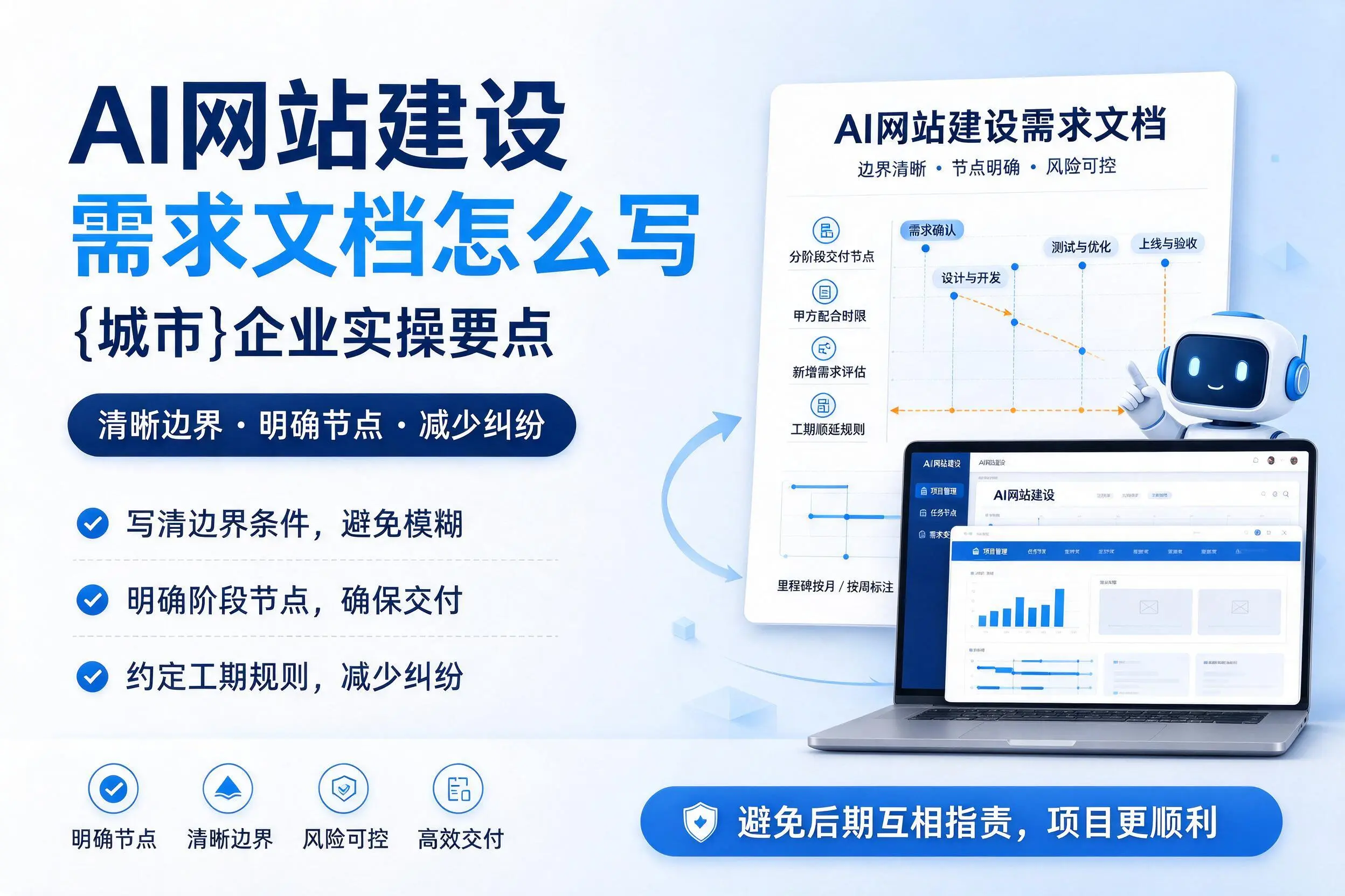 AI网站建设需求文档怎么写，东营企业实操要点